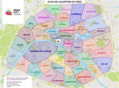 Arriba 62+ imagen carte des arrondissements paris - fr.thptnganamst.edu.vn