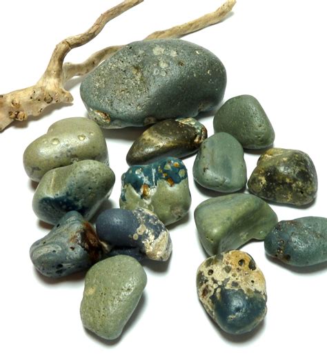 Slag Glass Rocks Sea Rocks LELAND STASH Lelandite Beach Stones Pebbles ...