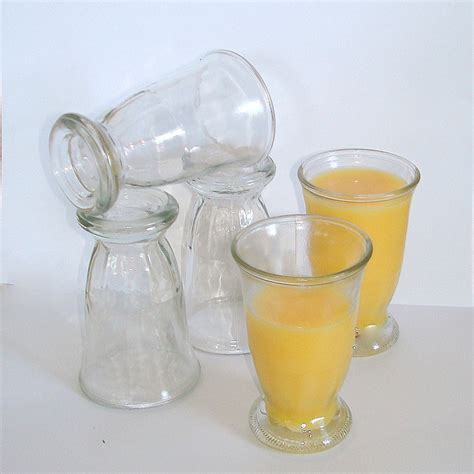 Vintage 4 oz. Juice Glasses