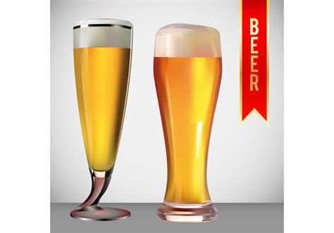 Beer Glass Vector Pack