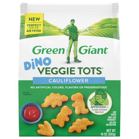 Save on Green Giant Dino Veggie Tots Cauliflower Frozen Order Online Delivery | Food Lion