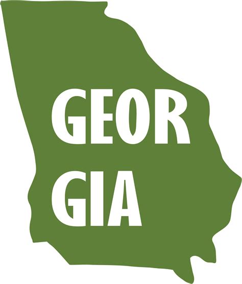 Georgia State Map Us State Map Georgia Outline Symbol - vrogue.co