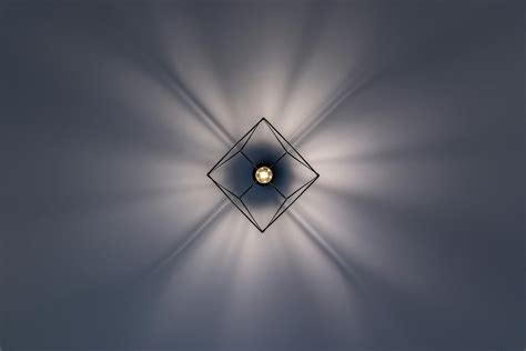 White Ceiling Light Turned on in a Room · Free Stock Photo