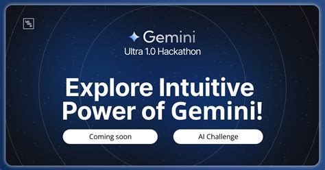 Gemini Ultra 1.0 Hackathon | Lablab.ai