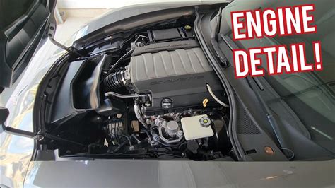 C7 Corvette Engine Bay Detail! - YouTube