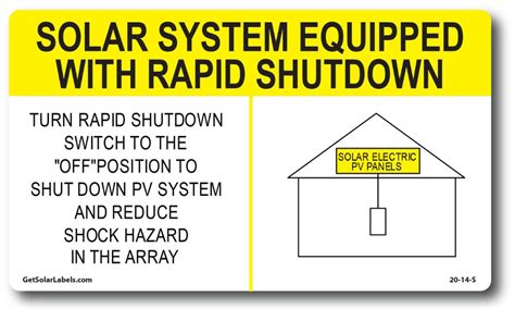 Safety First: Importance of Photovoltaic Labels and Placards - Get Solar Labels