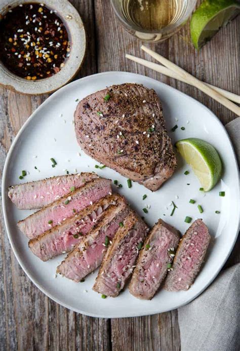 Grilled Ahi Tuna Steak Marinade Recipe | Dandk Organizer