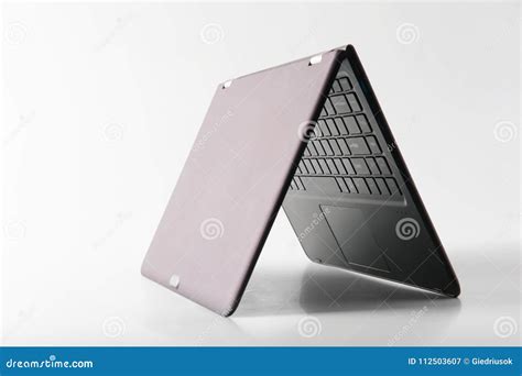 Laptop with Touch Screen Mode Stock Image - Image of object, mobile ...