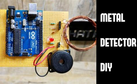 DIY Metal Detector using Arduino step by step - Techatronic