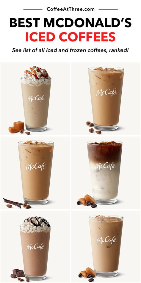 Best McDonald's Iced Coffees - Coffee at Three