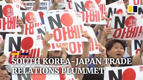 South Korea-Japan trade war tensions flare - YouTube