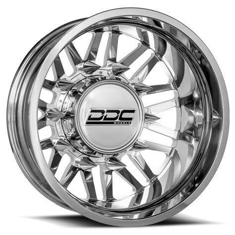 DDC Aftermath FP Rims & Wheels Polished , 8.25×22 - Dually Proz