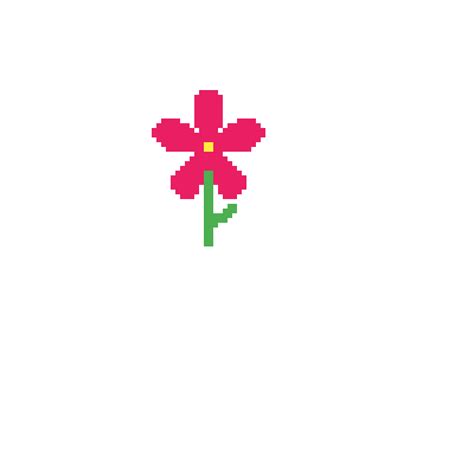 Pixilart - pixel flower by jxy25