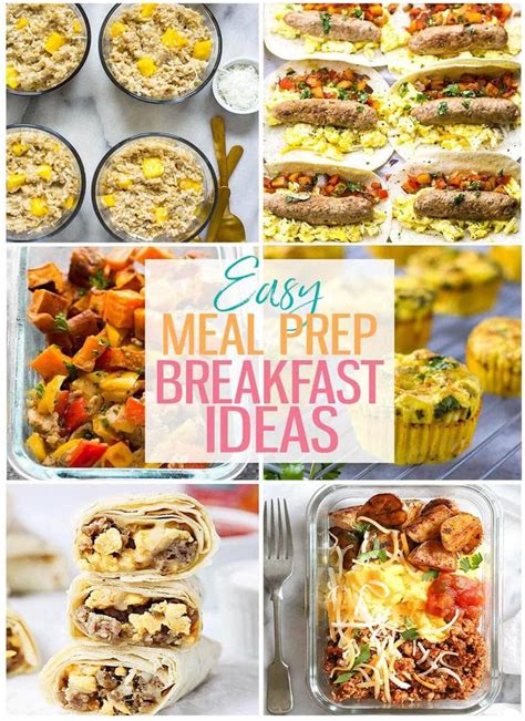 simple healthy breakfast recipes