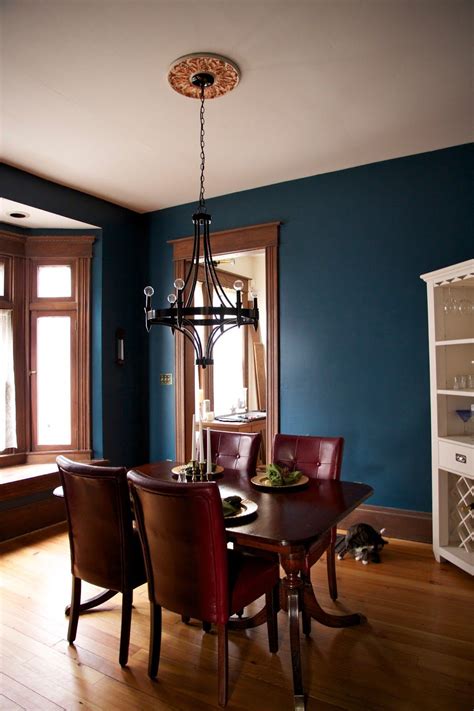 Project 7: Going Bold | Dining room blue, Dining room colors, Dining room paint colors