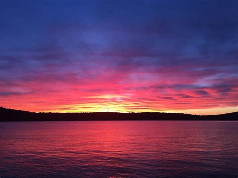 Sunset Over the Hudson Photograph by Susan D'Angelo | Fine Art America