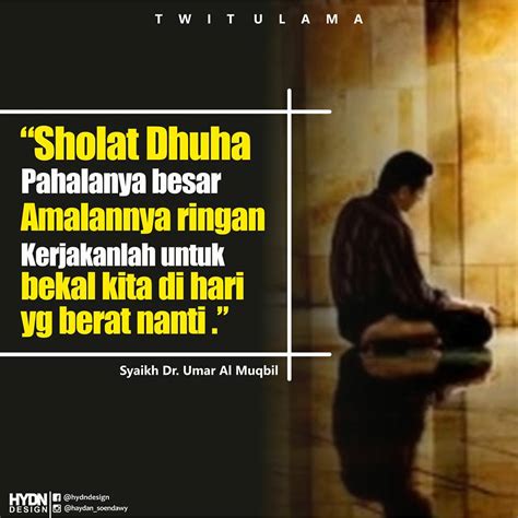 89 Kata Kata Motivasi Sholat Dhuha