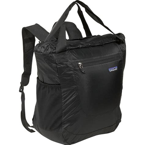 Patagonia Backpack Tote. Patagonia Lightweight Travel Tote - 1343cu in Black, One Size.