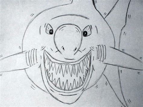 Cartoon shark by greatwh1teshark on Newgrounds