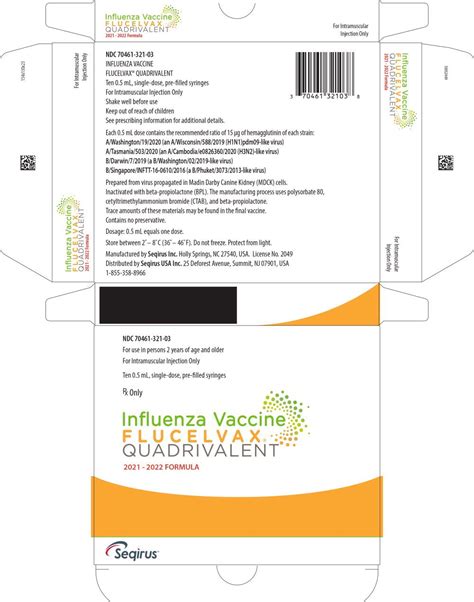 Flucelvax Quadrivalent - FDA prescribing information, side effects and uses