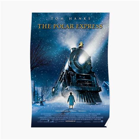 "The Polar Express Movie Poster" Poster for Sale by UnderOneSky | Redbubble