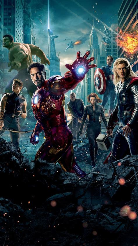 The Avengers (2012) Phone Wallpaper | Moviemania | Avengers 2012, Avengers, Avengers movies