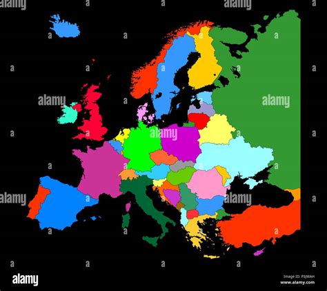 Icono De Mapa De Europa Caricatura Banque De Photographies Et Dimages | The Best Porn Website