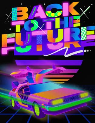 Back to the Future Meets Street Pop Graffiti Art – Sprayed Paint Art ...