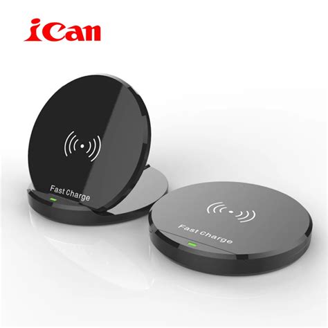 iCan New arrival Wireless Charger For iPhone 8/8Plus/X 10W Qi Fast ...