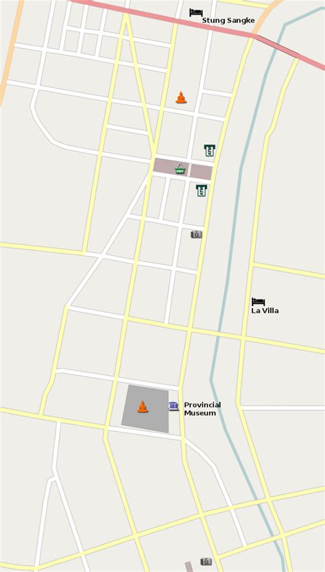 Battambang City Map - Asia for Visitors