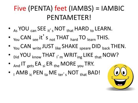 PPT - IAMBIC PENTAMETER PowerPoint Presentation - ID:7085451