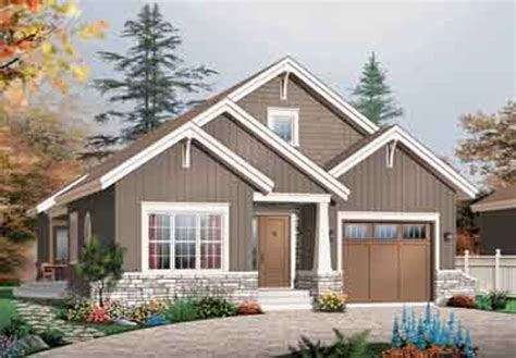 Craftsman Style House Plan - 3 Beds 2 Baths 1700 Sq/Ft Plan #23-649 ...