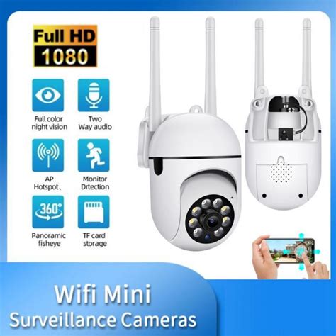 Hd Iot 1080p Ptz Wifi Ip Camera Outdoor 4x Digital Zoom Ai Human Detect Wireless Camera H.264 ...