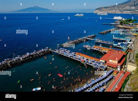 Italy, Campania, Bay of Naples, Sorrento, beach Stock Photo: 60047332 ...