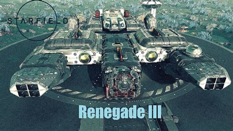 Renegade III Ship - Location and Showcasing - Starfield - YouTube