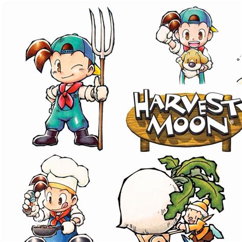 Harvest Moon | Harvest moon game, Harvest moon, Cute stories