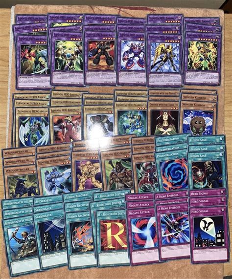 Yugioh Elemental HERO 78 Card DECK CORE SPEED DUEL GX SGX1 | eBay