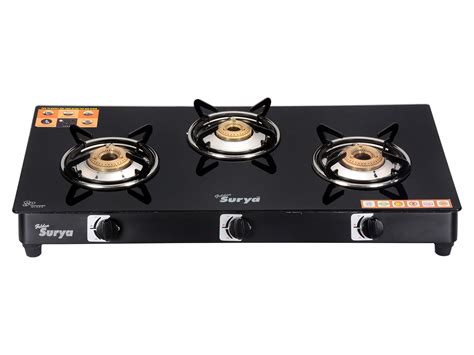 Buy GOLDEN SURYA Stove 3 Burners | 3 Year Warranty | Burner Stove, Stove 3 burner, Chula , 3 ...