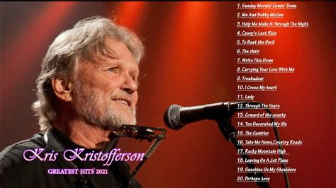 Kris Kristofferson Playlist // Kristofferson Full Album - YouTube