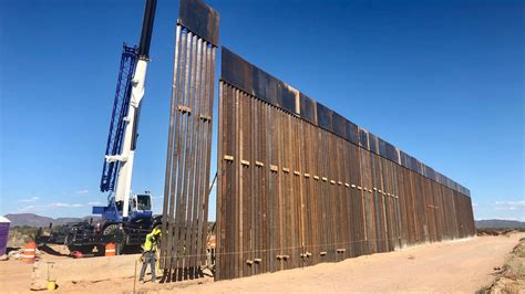 Border Wall Rising In Arizona, Raises Concerns Among Conservationists ...