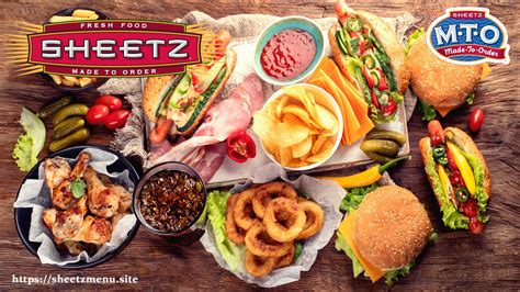 Sheetz MTO Menu (Made-To-Order (MTO) Menu) - Sheetz Menu and Prices