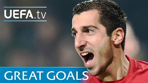 Henrikh Mkhitaryan - Five great goals - YouTube