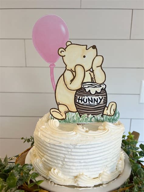 Winnie the Pooh Baby Shower Cake Topper/diaper Cake | Etsy