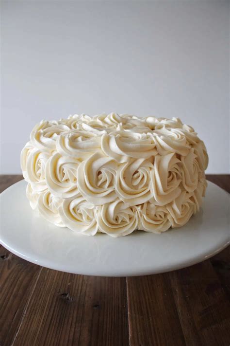 Simple Vanilla Buttercream (American Buttercream Recipe) | Liv for Cake