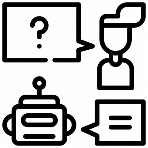 Question, ai, robot, ask, chat, talk, aiicon icon - Download on Iconfinder