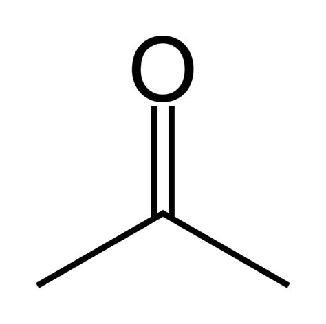 Chemical Structure Of Acetone