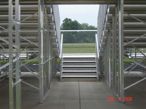 Elevated Bleachers | American Aluminum Seating Inc.