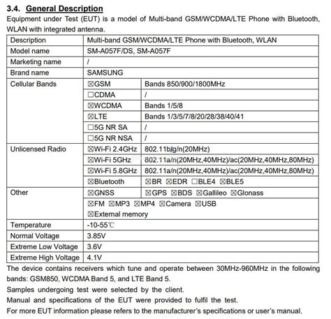 Samsung Galaxy A05s Spotted on FCC, Specs Confirmed - Gizmochina