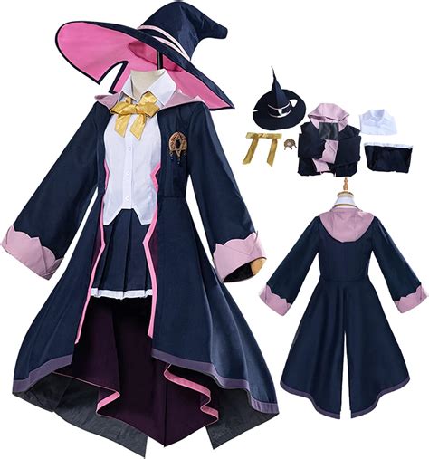 QDX Anime Wandering Witch: Elaina's Journey Cosplay Costume Witch's Journey Cosplay Costume ...