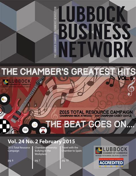 Lubbock Business Network - February 2015 Newsletter by Lubbock Chamber ...